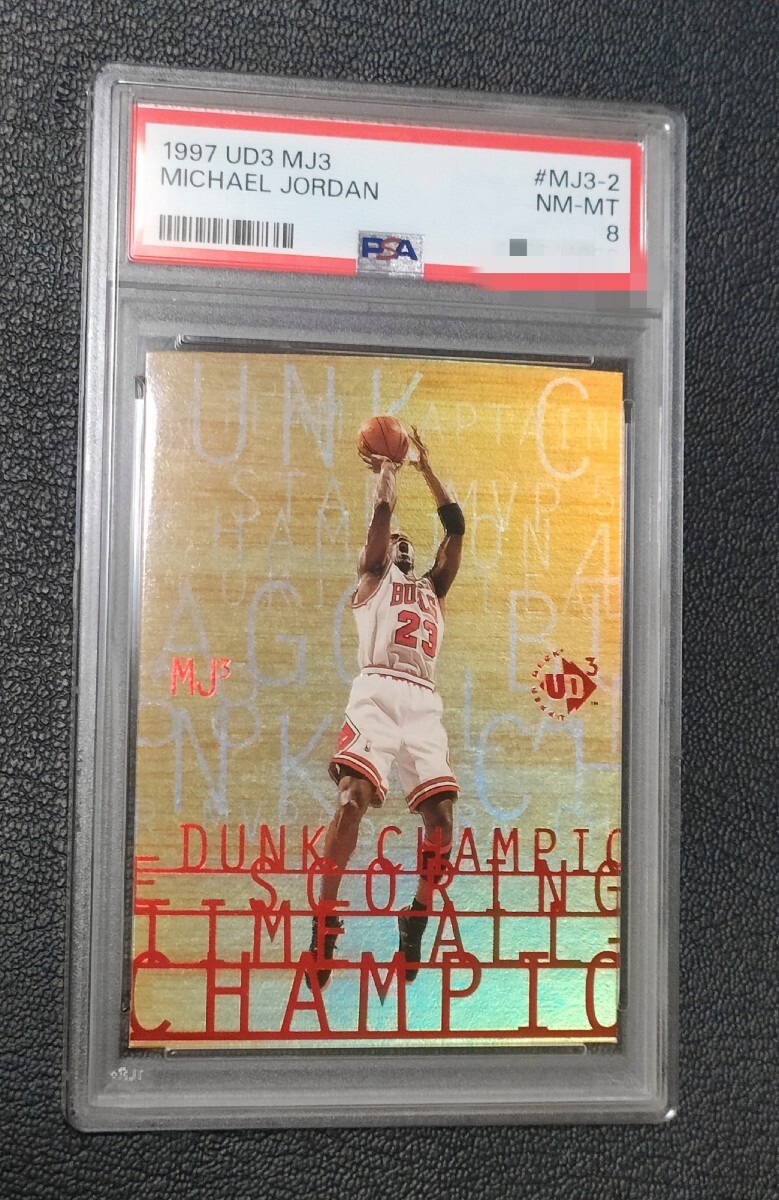 Michael Jordan 1997 UD3 MJ3 refractor PSA NBA Basketball ジョーダン 貴重拍卖