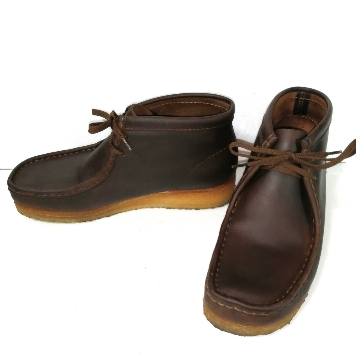 clarks ワラビー スムースレザー拍卖