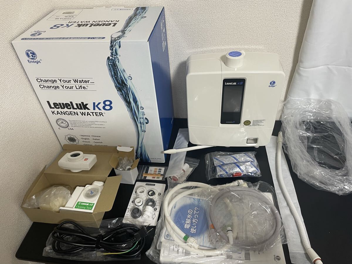 120 【美品】 エナジック Enagic レベラック LeveLuk K8 アルカリイオン整水器 KANGEN 8 A26-00 動作確認済み拍卖