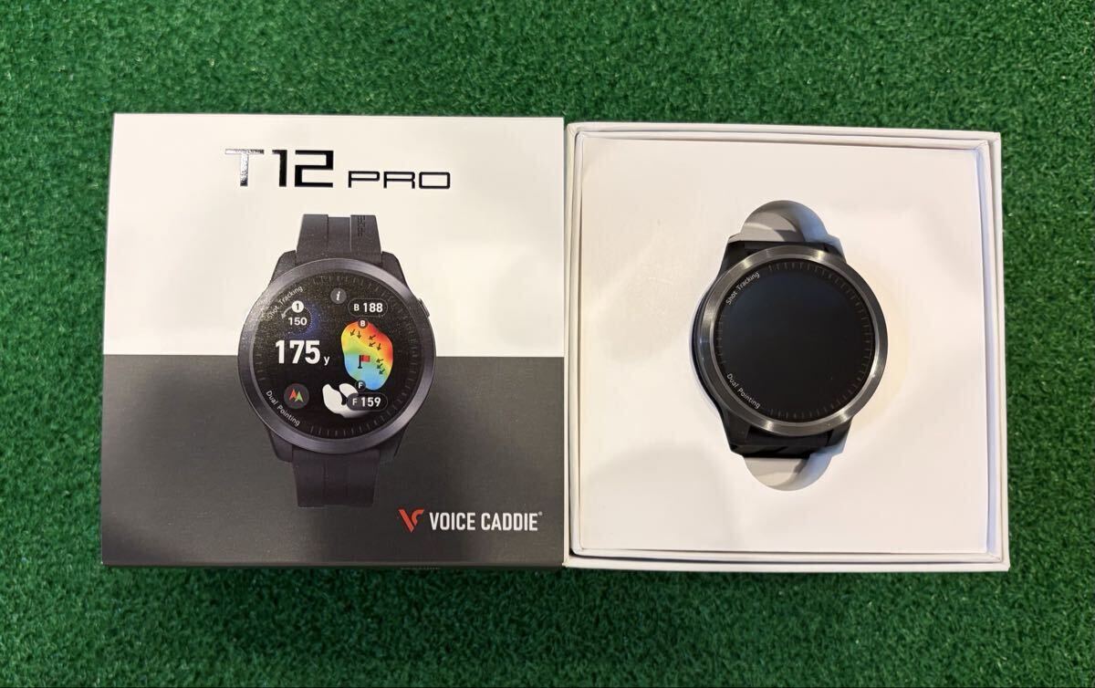 VOICE CADDIE ボイスキャディ T12PRO ゴルフウォッチ 腕時計型GPSゴルフナビ 距離測定器拍卖