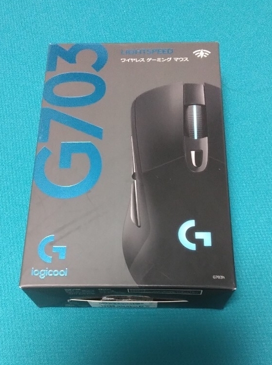 logicool★ゲーミングマウス★G703 LIGHTSPEED★動作品★USB 有線マウス★箱有 紙類有 美品★gaming mouse ロジクール拍卖