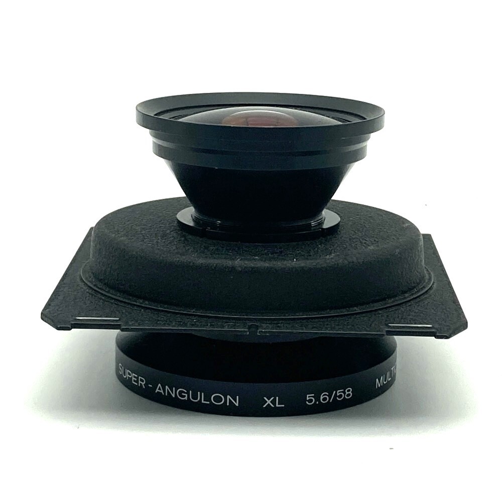 1円〜 SCHNEIDER KREUZNACH シュナイダー・クロイツナッハ SUPER-ANGULON XL 58mm F5.6 大判カメラ用レンズ 動作未確認拍卖