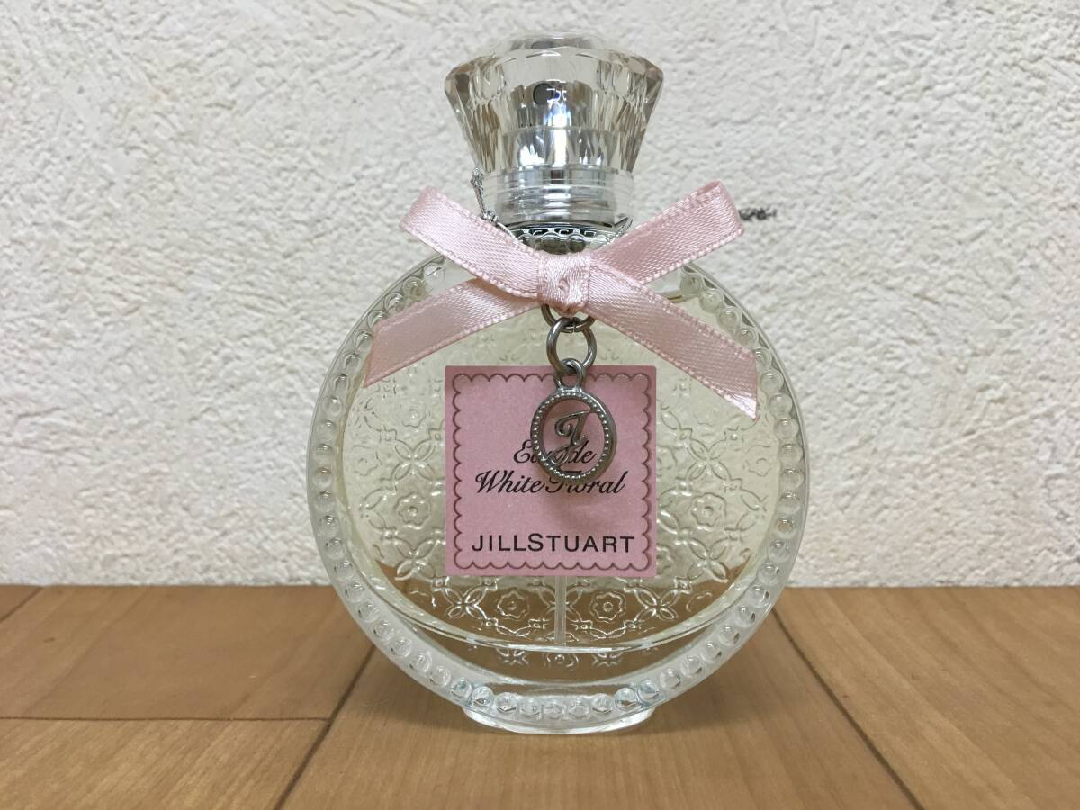 JILLSTUART / ジルスチュアート Eau de White Floral / リラックス ホワイトフローラル 50ml 香水 残量多いです ★拍卖