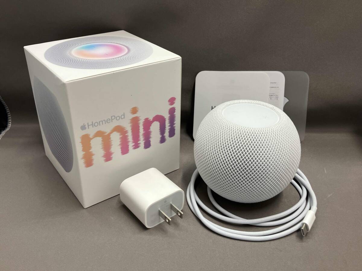Apple HomePod mini MY5H2J/A 【単品】 スピーカー(ψ02-10-04)拍卖