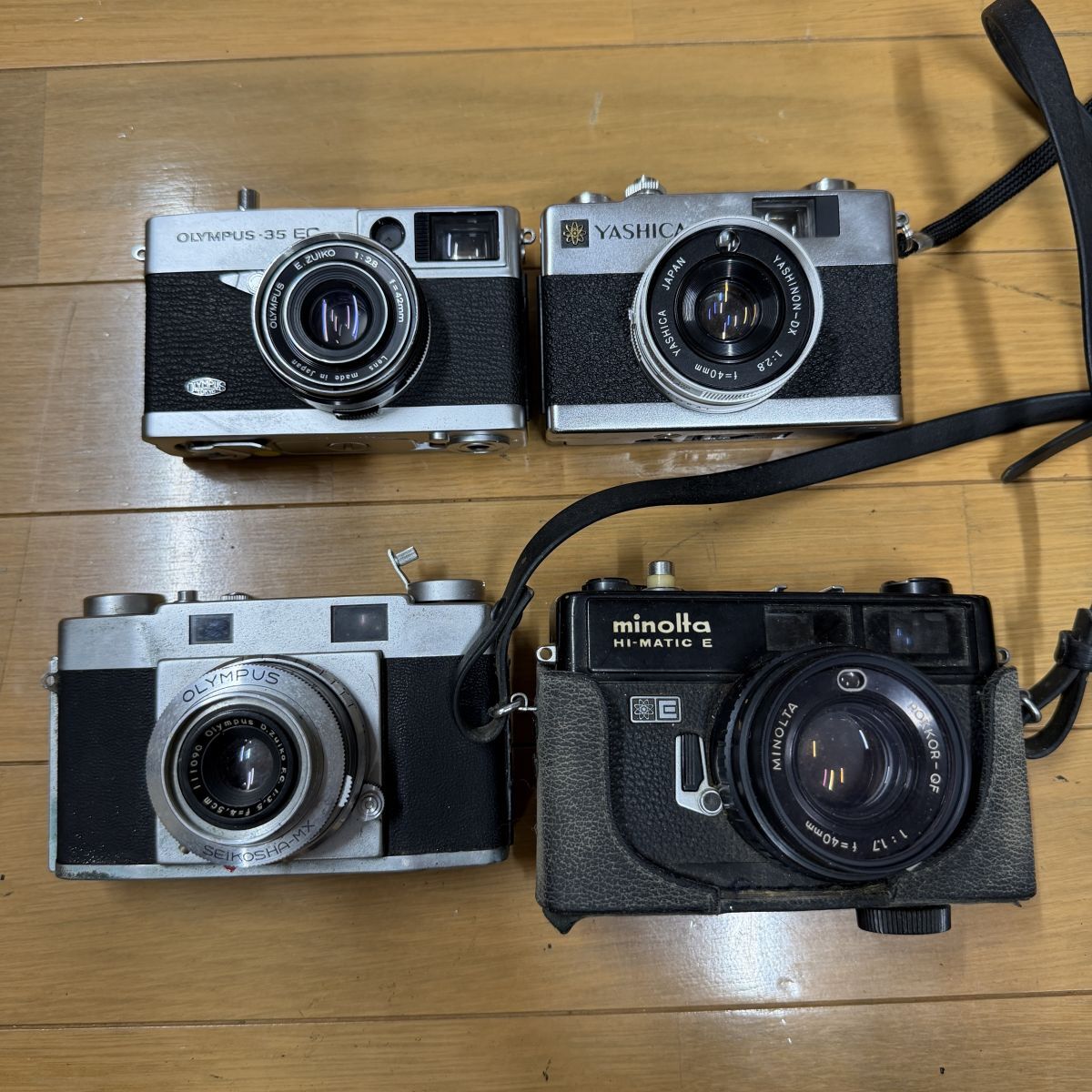 OLYMPUS YASHICA MINOLTA レンジファインダー カメラ まとめ オリンパス ヤシカ ミノルタ 現状品 ジャンク 1円スタート 009拍卖
