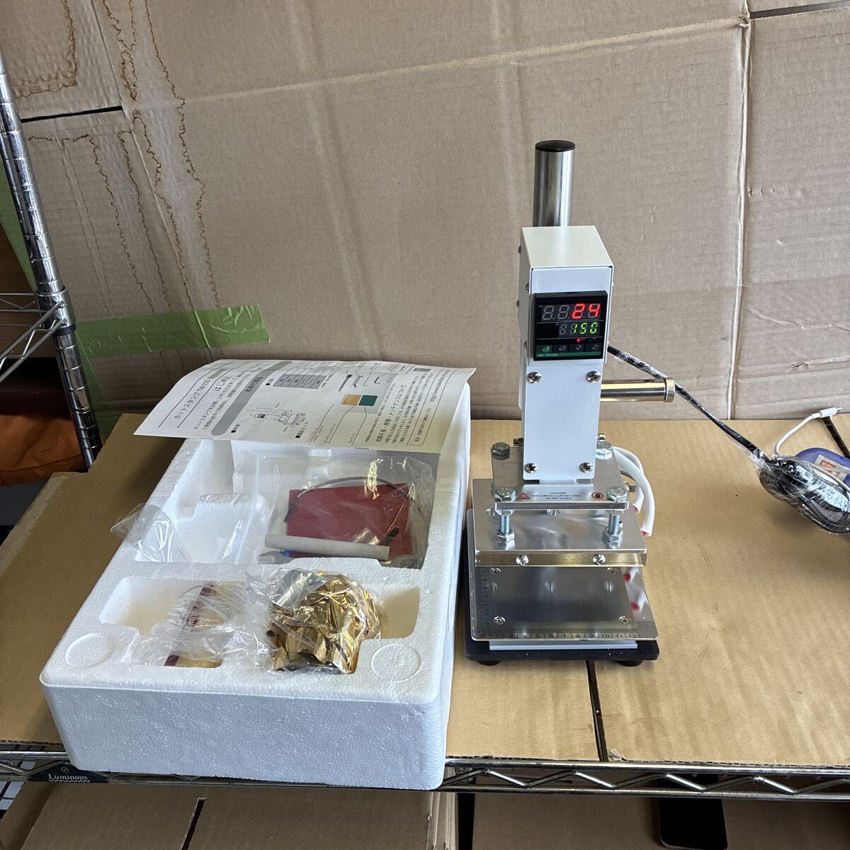 ★送料込み ホットスタンプ TW350 箔押し機 拍卖