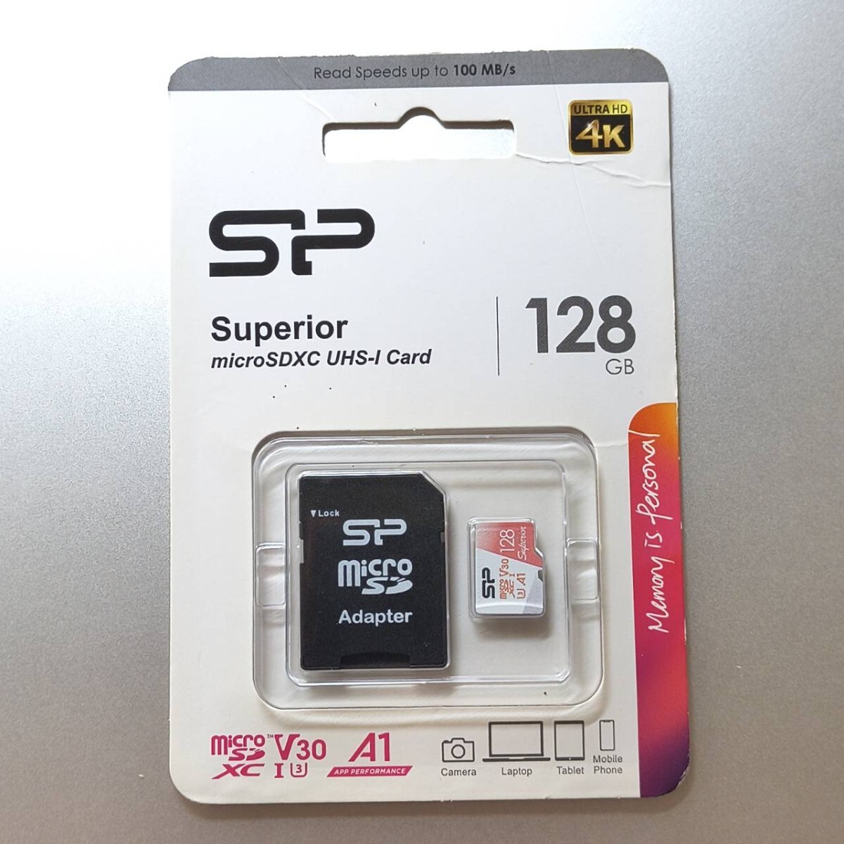 新品未開封 128GB microSDXC microSDカード シリコンパワー Silicon Power拍卖