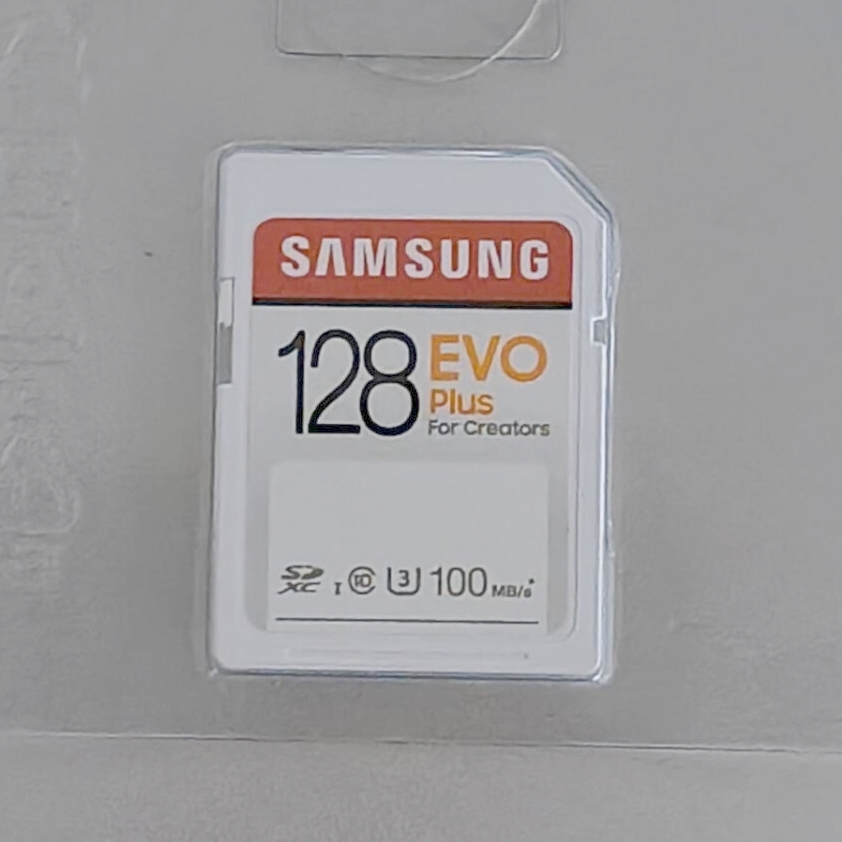 新品未開封 128GB SDXC SDカード EVO Plus SAMSUNG Samsung 拍卖