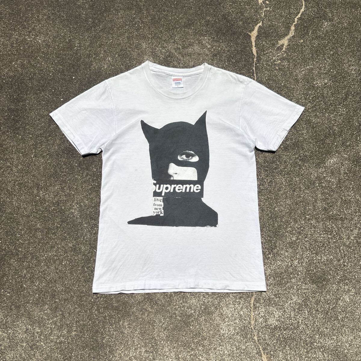 supreme catwoman tee cats tee キャットウーマン シュプリーム Tシャツ拍卖