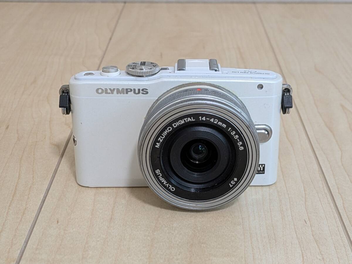 Olympus オリンパス PEN Lite E-PL6 14-42mm F3.5-5.6 EZ ミラーレス一眼カメラ ジャンク拍卖