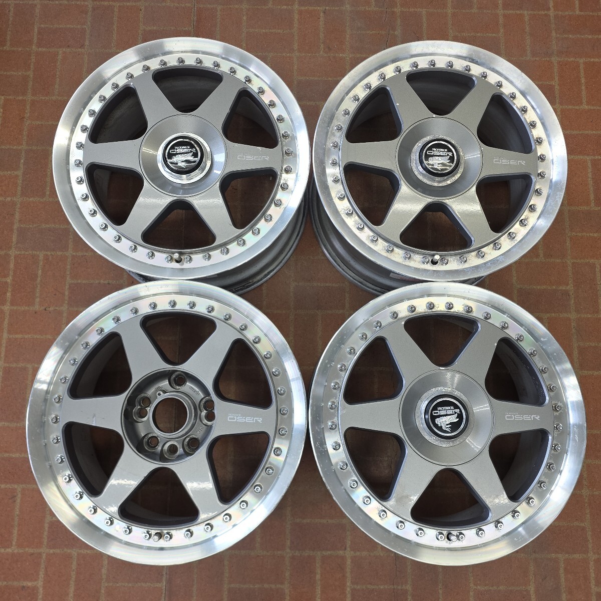 当時物 Weds PROFESSOR OSER 16インチ 7.5J+36 4/5H-114.3 中古拍卖