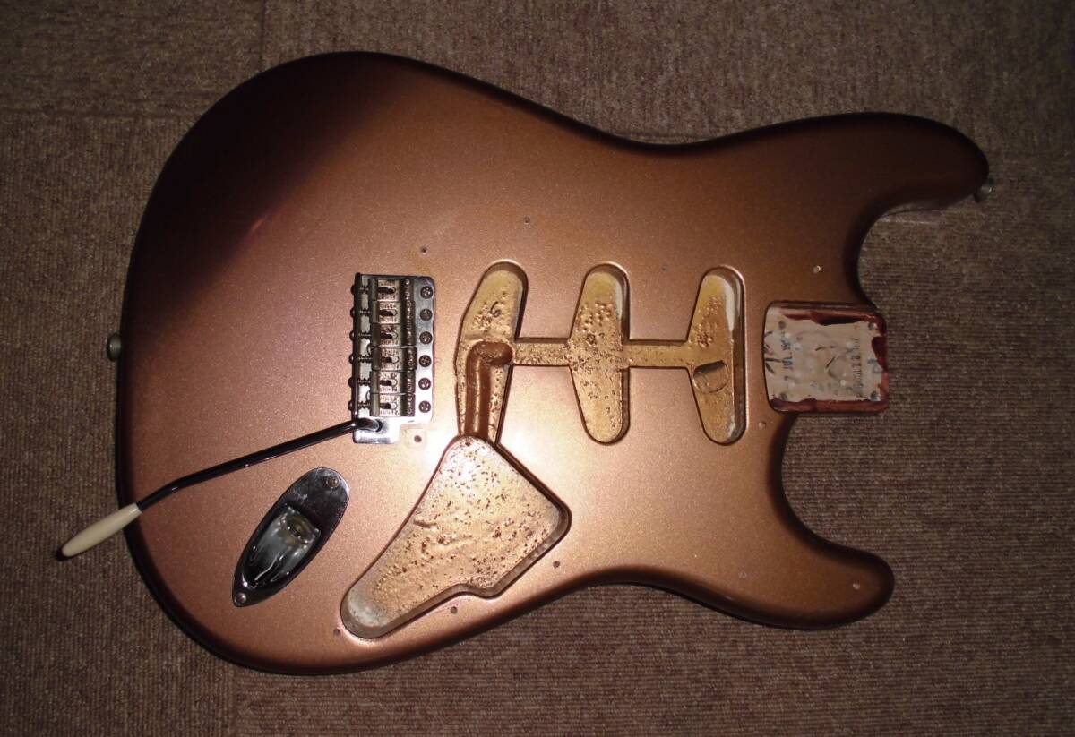 ●FENDER MEXICO '60s ストラトのボディ バーガンディ(中古品)拍卖