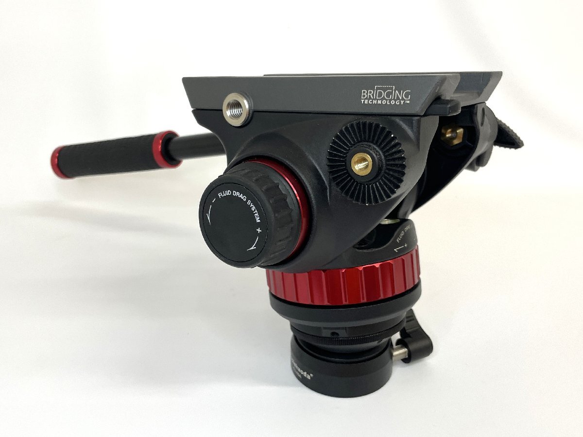 【中古品】Manfrotto BRIDGING MVH502AH Koolehaoda KQ-60A マンフロット ビデオ雲台 撮影機器 gt6-66拍卖