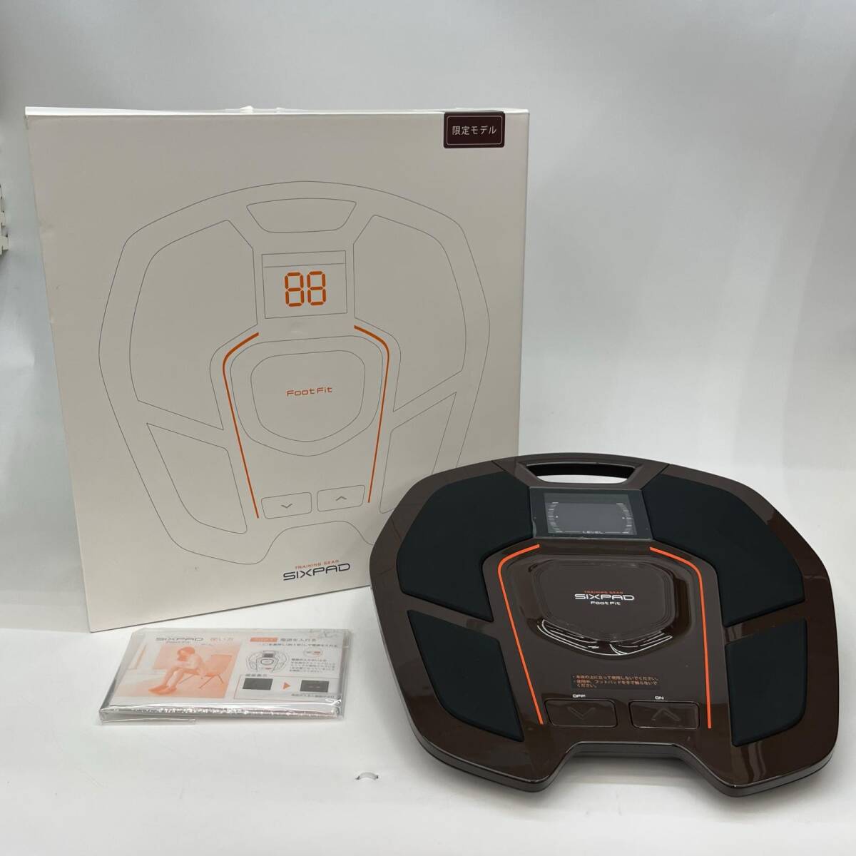 MTG SIXPAD Foot Fit 1 限定モデル SP-FF2310F1A 動作確認済み (クロス・保証書・電池欠品) シックスパッド エムティージー ◆2007拍卖