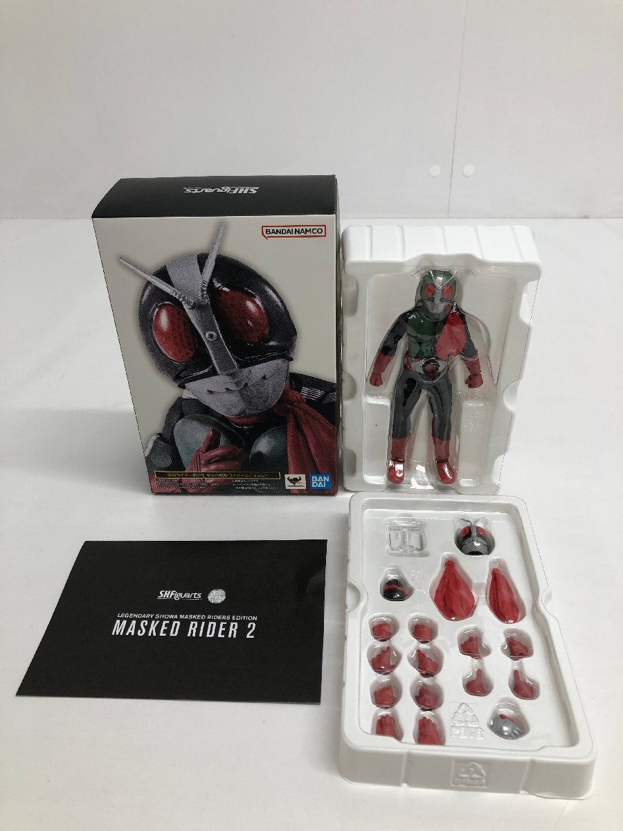 【中古】S.H.Figuarts(真骨彫製法) 仮面ライダー新2号 栄光の昭和ライダーエディション 仮面ライダー R37247 wa◇67拍卖