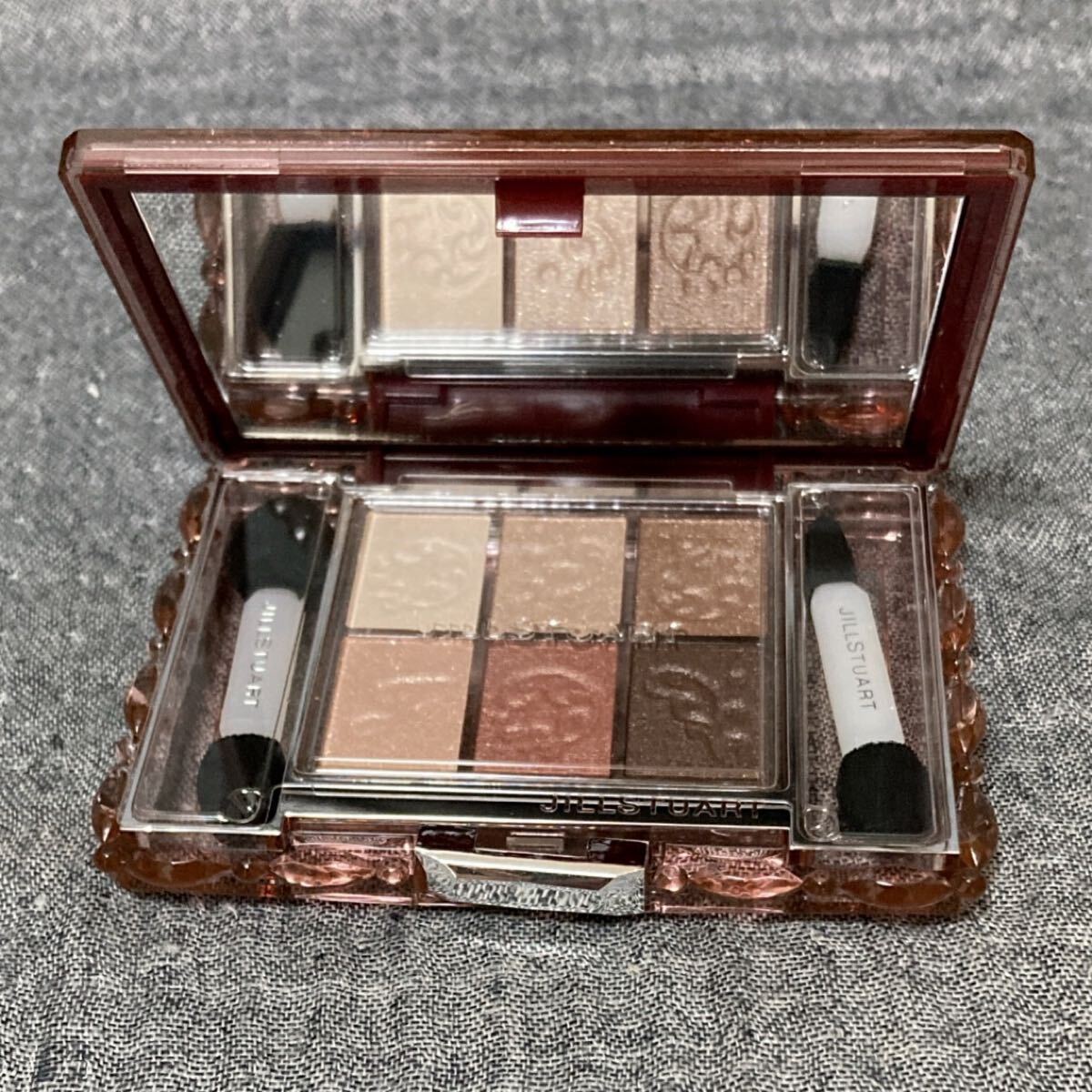 G6F265◆新古品◆ ジルスチュアート JILLSTUART クチュールミックスアイズ 01 antique garnet アイカラー アイシャドウ 5g拍卖