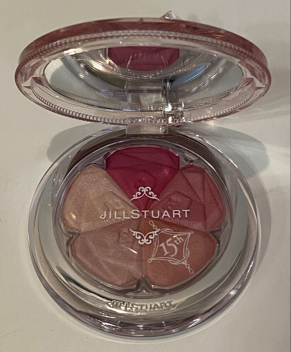 B6F792◆新古品◆ ジルスチュアート JILLSTUART ブルーム ミックスブラッシュ コンパクト 15th 09 mornig magnolia チークカラー 5g拍卖