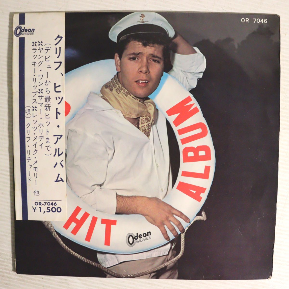 A06/LP/半掛け帯付赤盤 / クリフ・リチャード / ヒット・アルバム / OR-7046拍卖