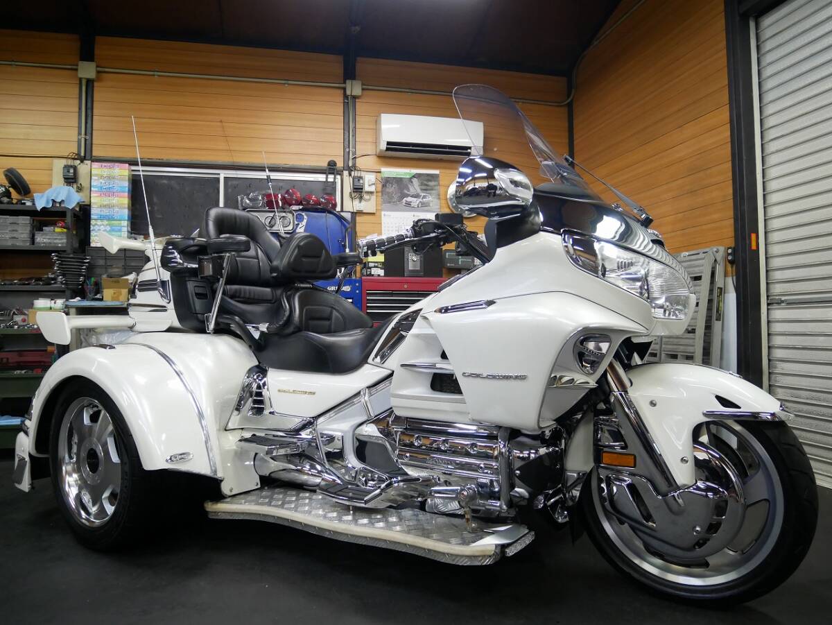 ☆HONDA GOLDWING GL1800トライク カスタム SC47-1410~ 2009年モデル 車検令和8年7月まで ETC 動画あります☆☆極上車☆☆拍卖