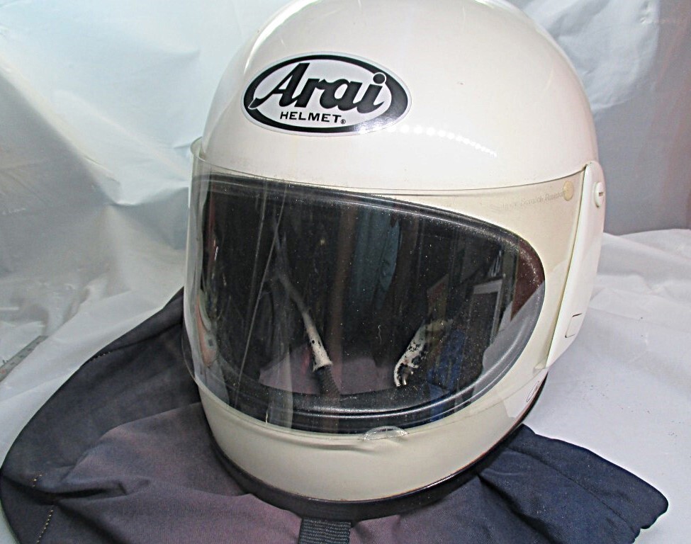 【■Arai アライ 80年代 フルフェイス ヘルメット 1980 59~60㎝】ジャンク扱いで★ 拍卖