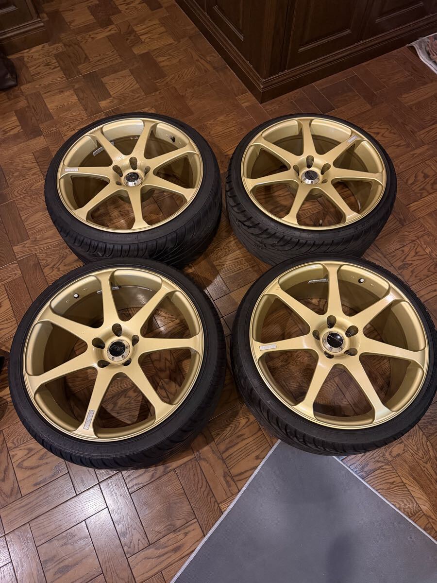 当時物 希少 美品 19インチ AVS モデル7 model7 タイヤホイールセット 拍卖