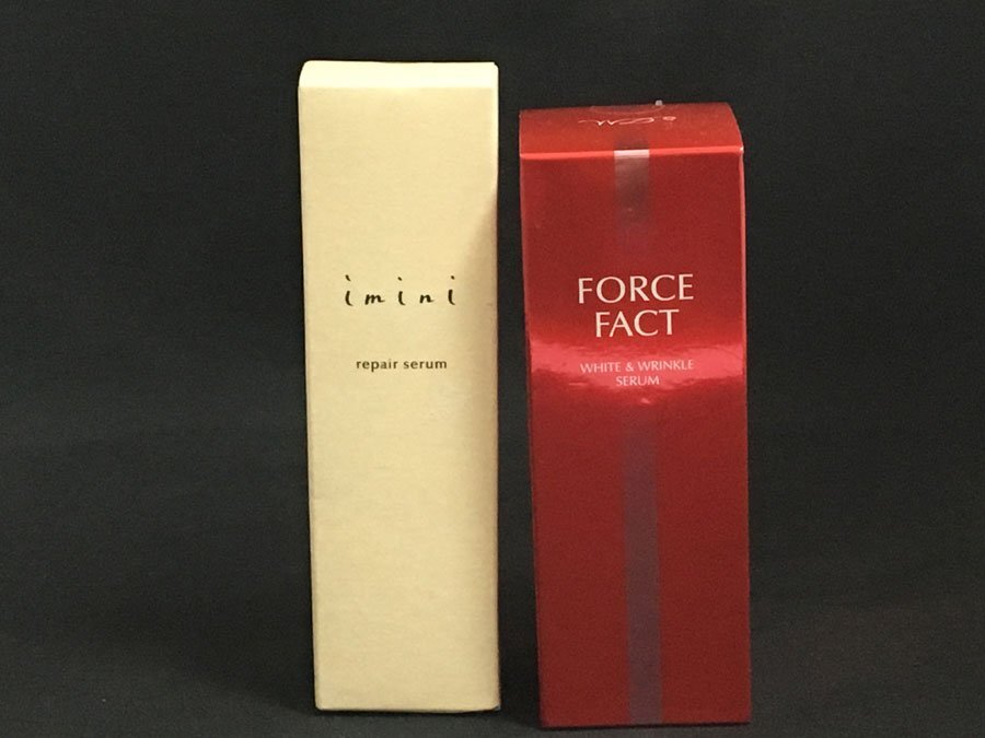 新品 未開封!2点おまとめ!イミニ リペアセラム オールインワン乳液 50mL ホワイトディアマンテ フォースファクト セラム 100mL 拍卖