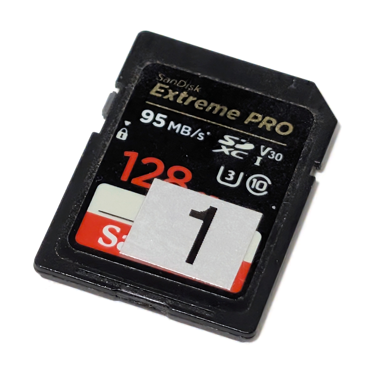 SanDisk Extreme PRO V30 95MB/s SDXC カード 128GB その1拍卖