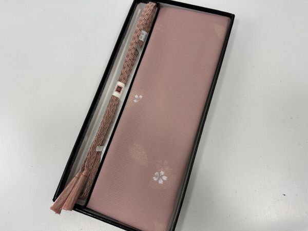▼三作▼夏 絽帯揚げ・帯締めセット R797拍卖
