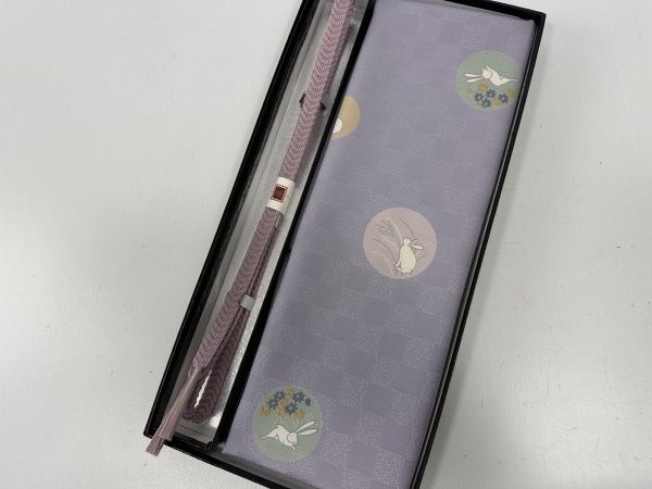 ▼三作▼正絹 帯揚げ・帯締めセット 訳あり C2284拍卖
