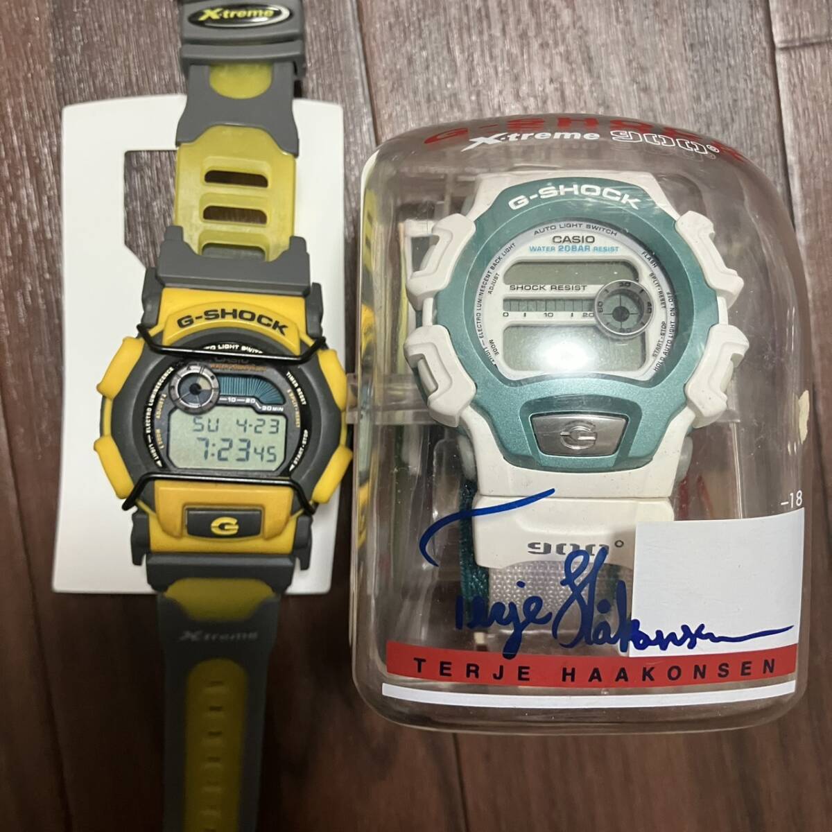 1円スタート まとめ 2個 CASIO カシオ G-SHOCK 腕時計 X-treme 1596 DW-003 DW 004拍卖