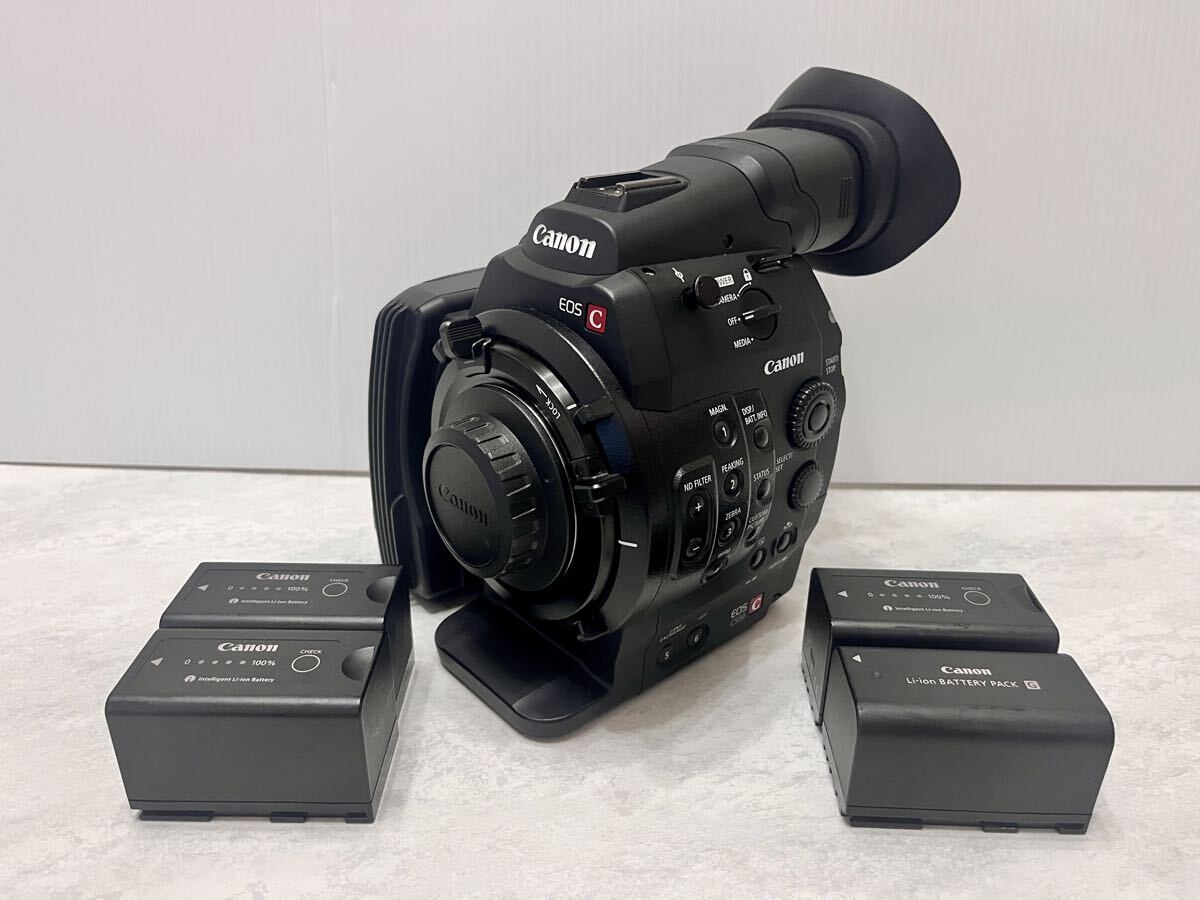 キャノン CANON EOS C500 おまけバッテリー4個付き拍卖