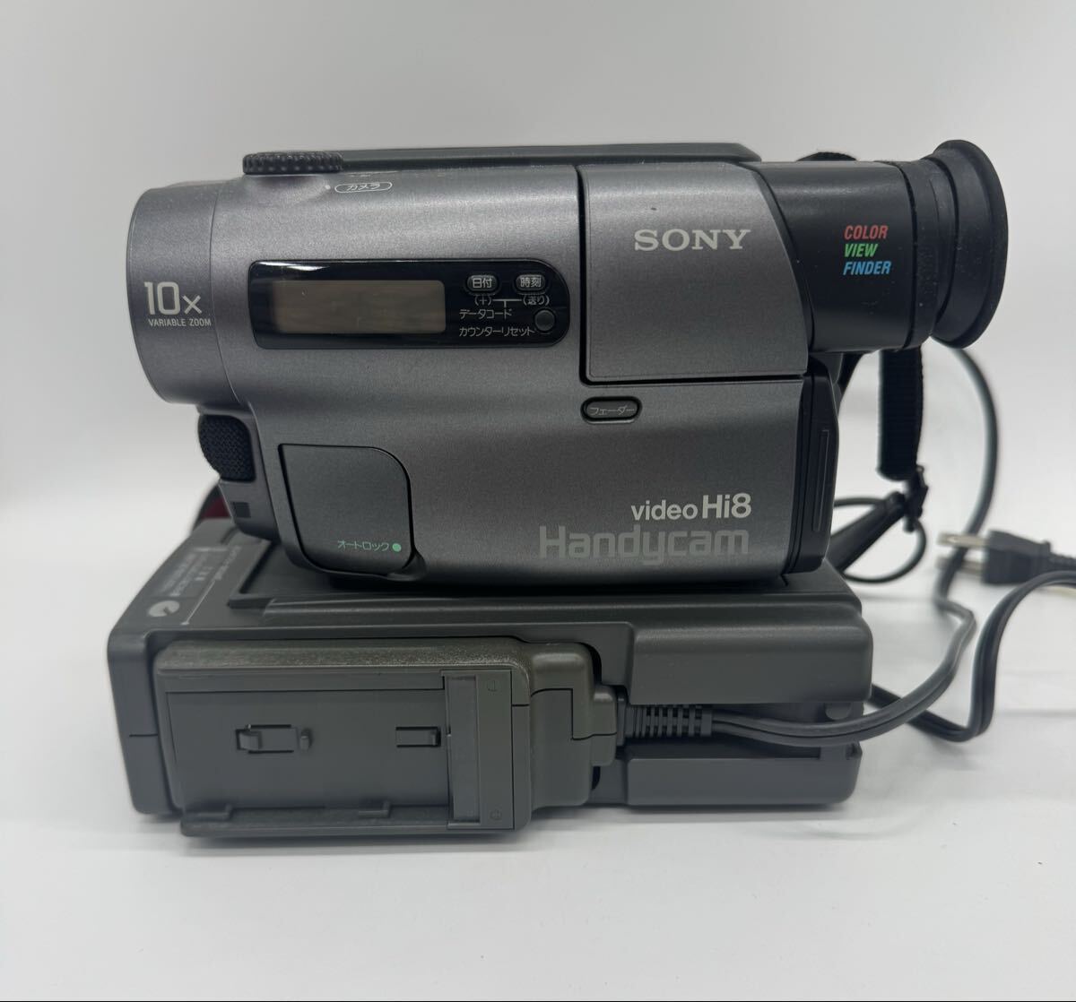 1円 SONY video Hi8 Handycam ソニー ハンディカム ビデオカメラ National PE-381SG 等 付属品 動作未確認拍卖