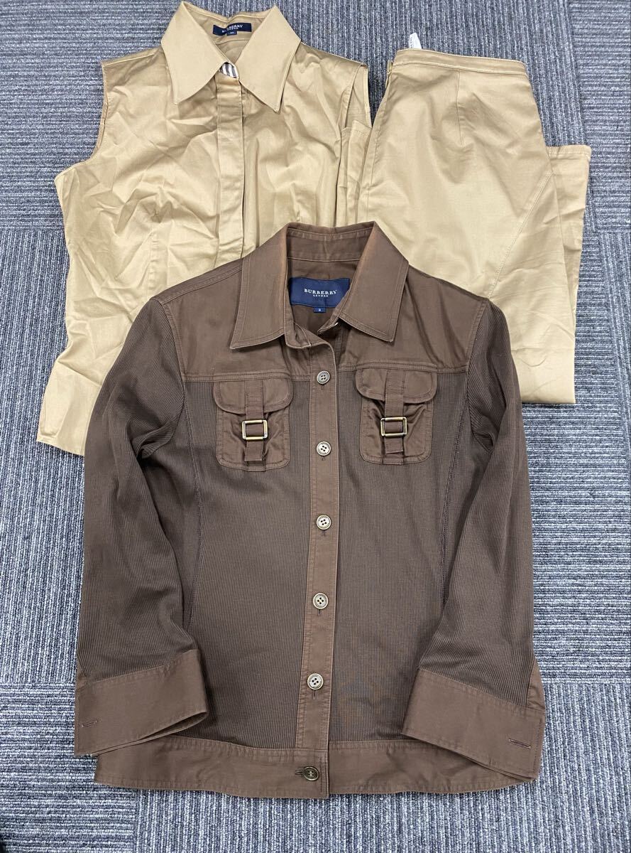 春名 6月 No.176 BURBERRY バーバリー 服 まとめ ジャケット トップス スカート ブラウン ベージュ 一部ノバチェック柄 レディース拍卖