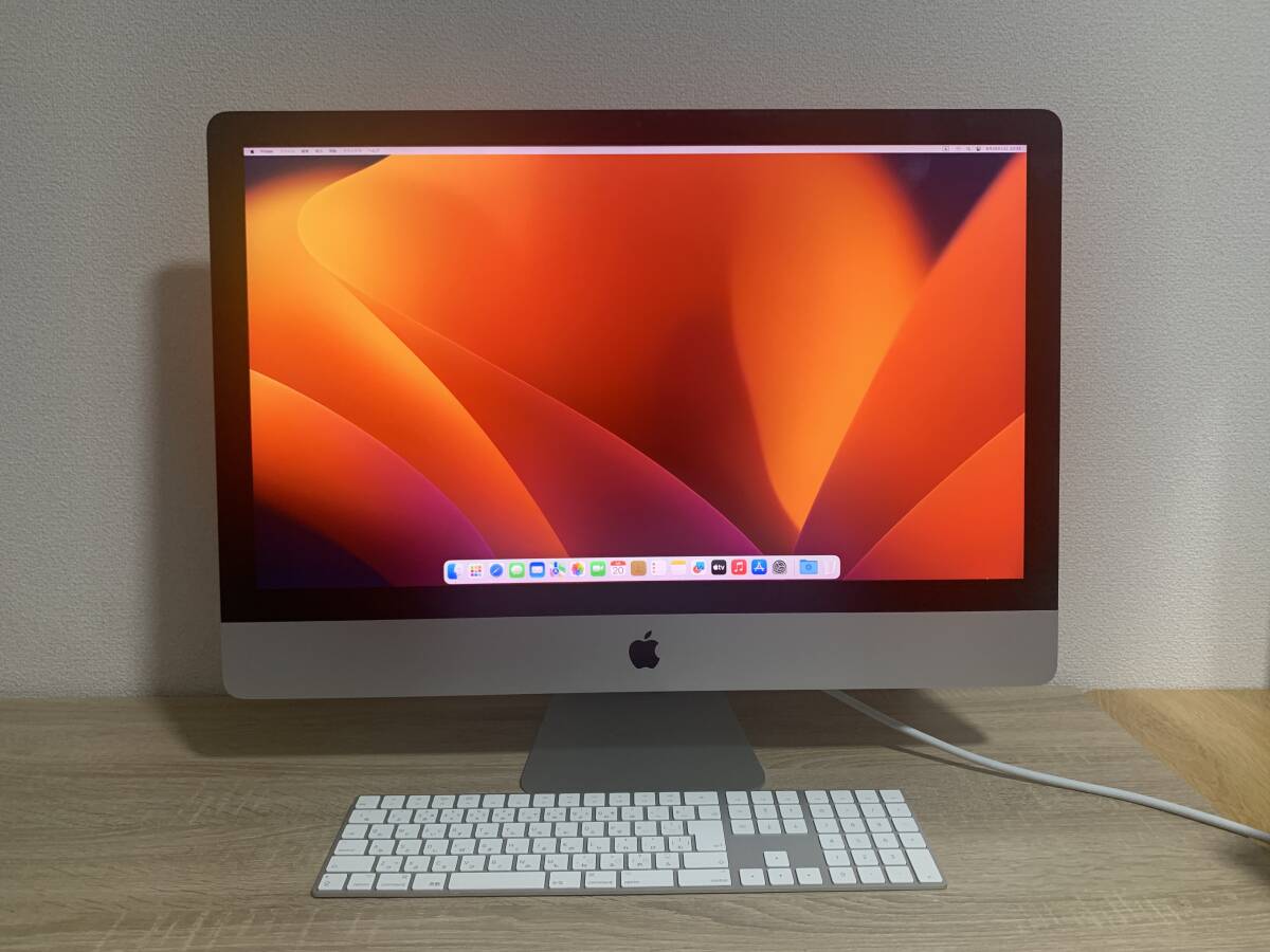 ☆中古☆『APPLE iMac 2017 27インチ / i5 / RAM 16GB / SSD 256GB / RADEON Pro 570(A1419)』☆送料込☆拍卖
