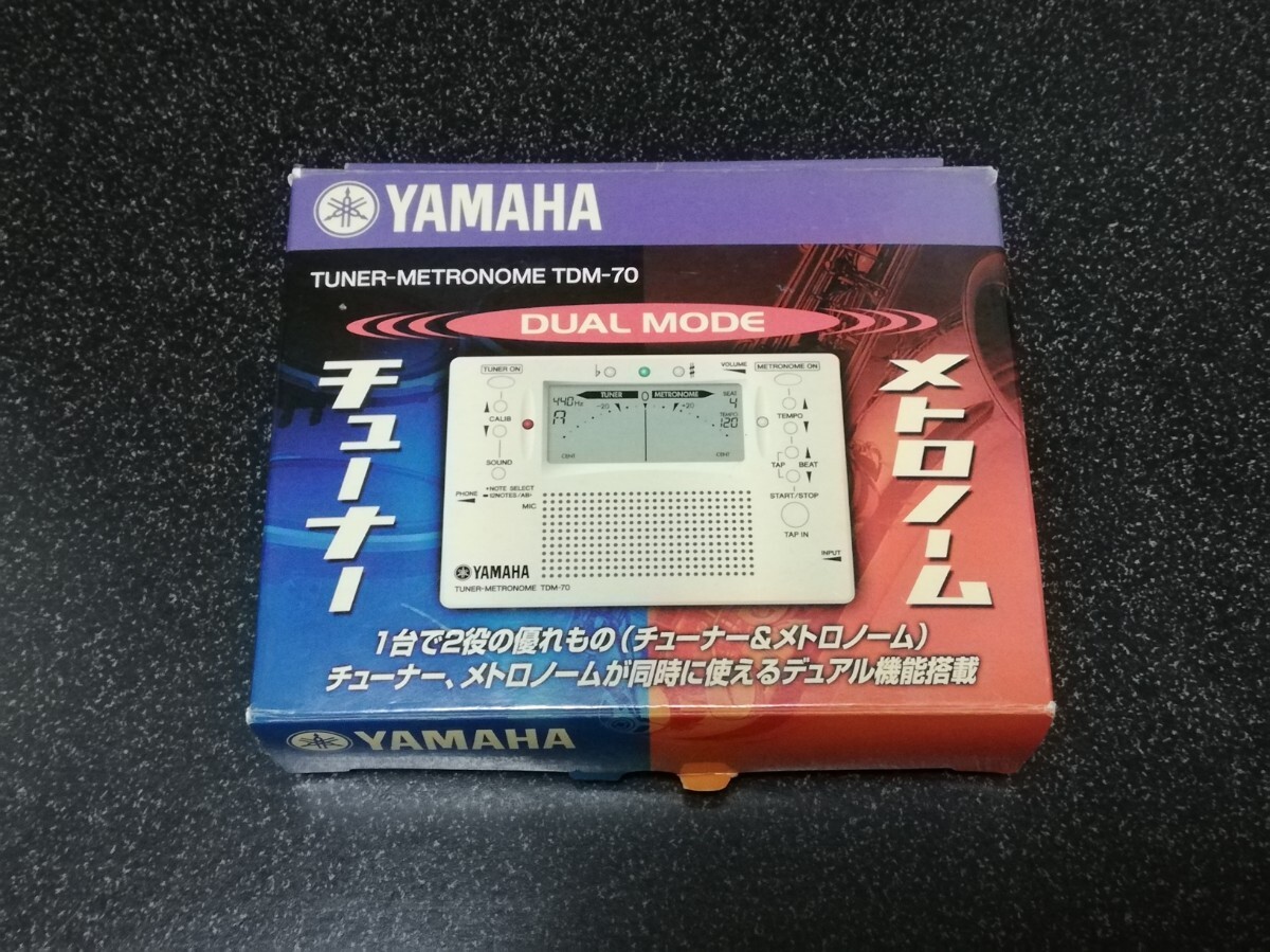 ■即決■YAMAHA チューナーメトロノーム「TDM-70」※詳細未チェック現状品■拍卖
