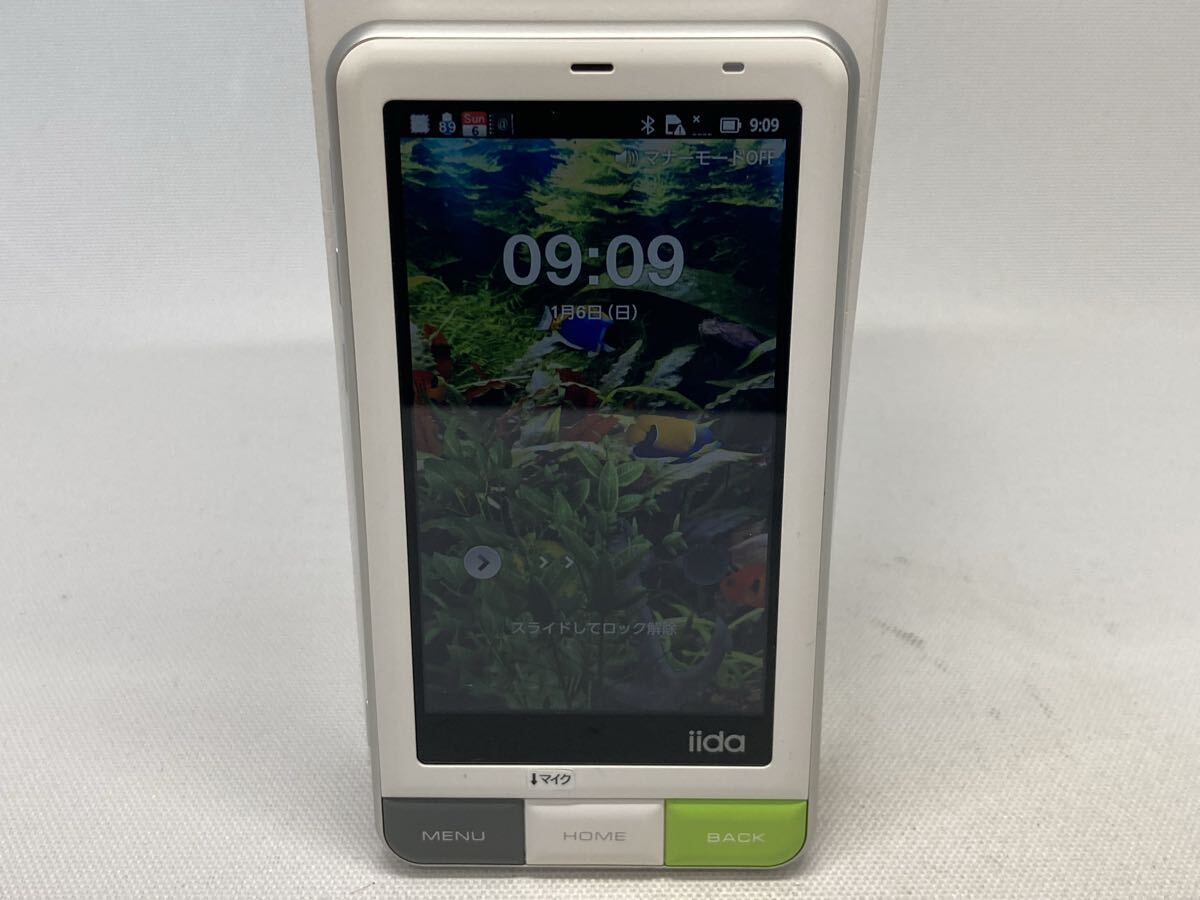美品 au CDMA SHX11 iida INFOBAR A01 HACCA SHARP シャープ 携帯電話 ガラケー f01a322dd拍卖