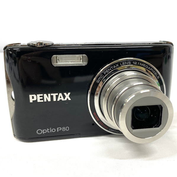 1円~ 6TN56000526 PENTAX ペンタックス Optio オプティオ P80 コンパクト デジタル カメラ デジカメ 撮影機器 通電のみ確認 現状品拍卖