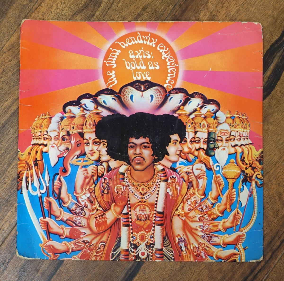 UK Original 初回 TRACK 612 003 AXIS: Bold as Love / Jimi Hendrix 最初のMAT: A1/B1拍卖