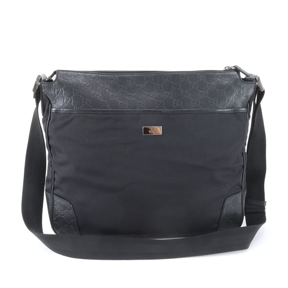 ■1円■美品■グッチ■グッチシマ 161821 レザー ショルダーバッグ 斜め掛け メッセンジャー クロスボディ トート A4 メンズ RIR EE21-4拍卖
