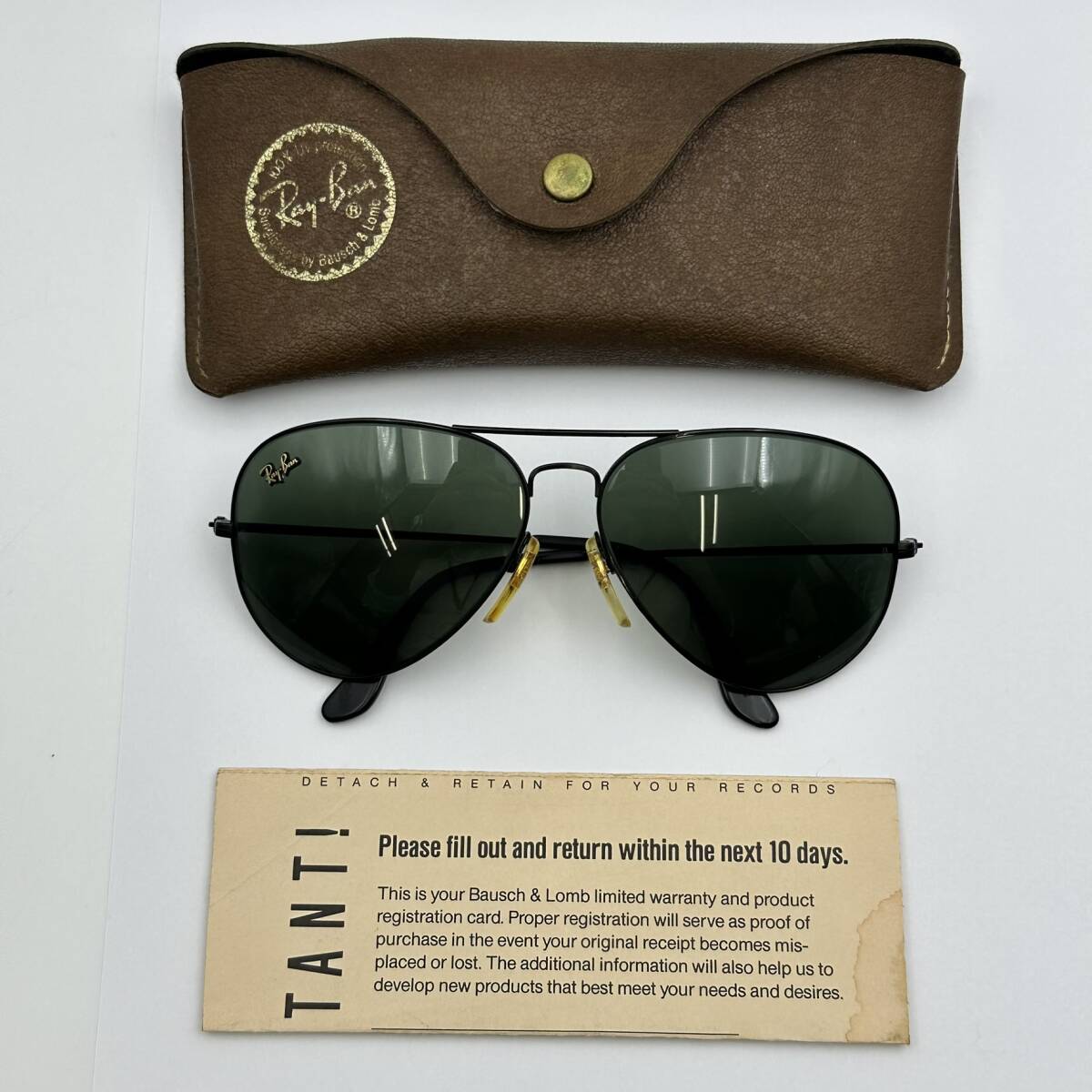 ☆希少 レア RAY-BAN USA B&L マスターピースアビエーター 62 □ 14 レイバン ヴィンテージ サングラス!拍卖