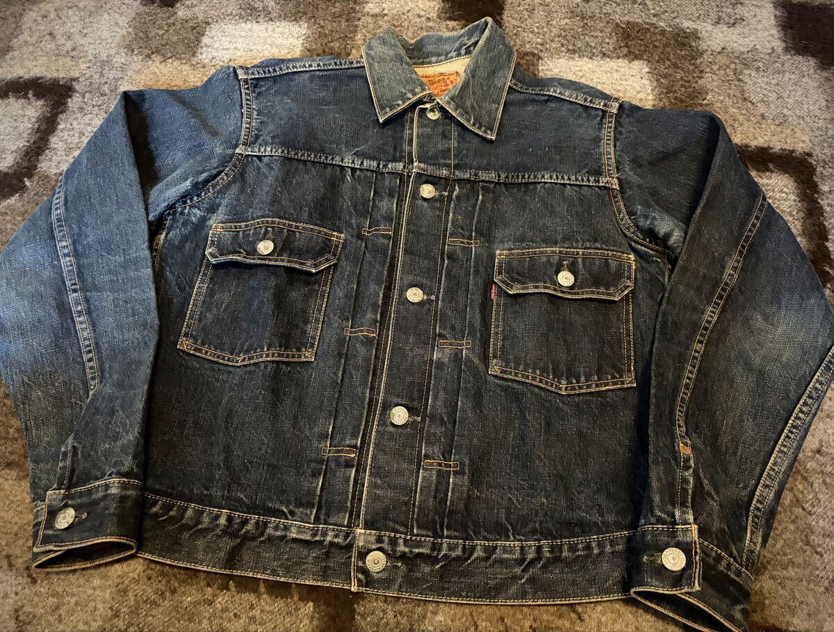 送料無料 希少 最初期 オリゾンティ期 旧 Demine LEVI'S 507 XX 2nd Type ドゥニーム リーバイス デニムジャケット Gジャン ヴィンテージ 拍卖