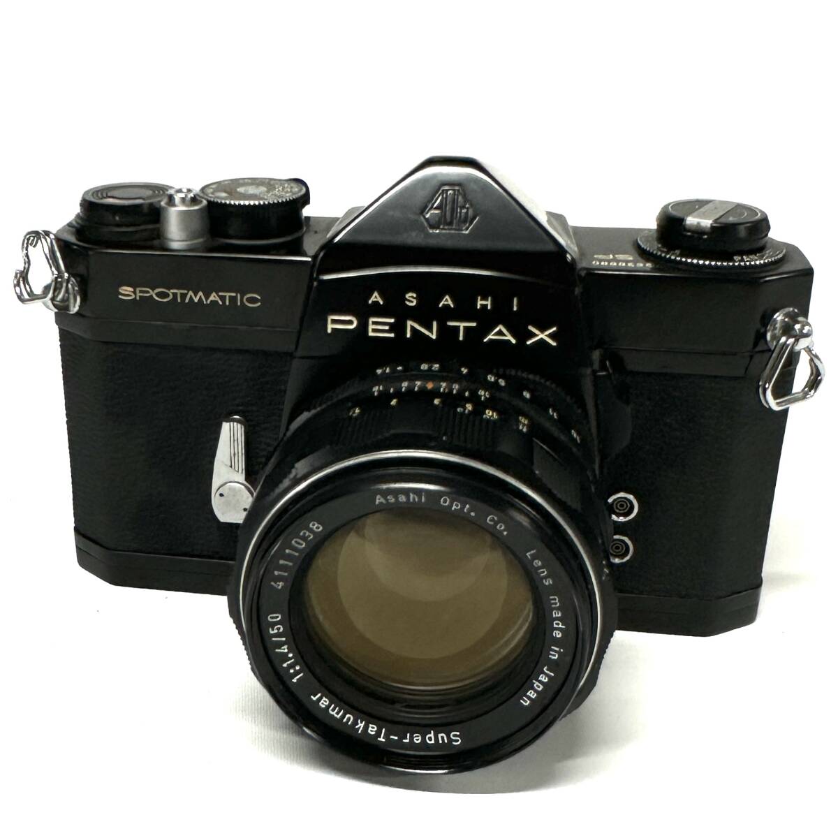 1円~ 6TA37360526 ASAHI PENTAX アサヒ ペンタックス SPOTMATIC 一眼レフ フィルムカメラ ボディ レンズ 通電動作未確認 現状品拍卖