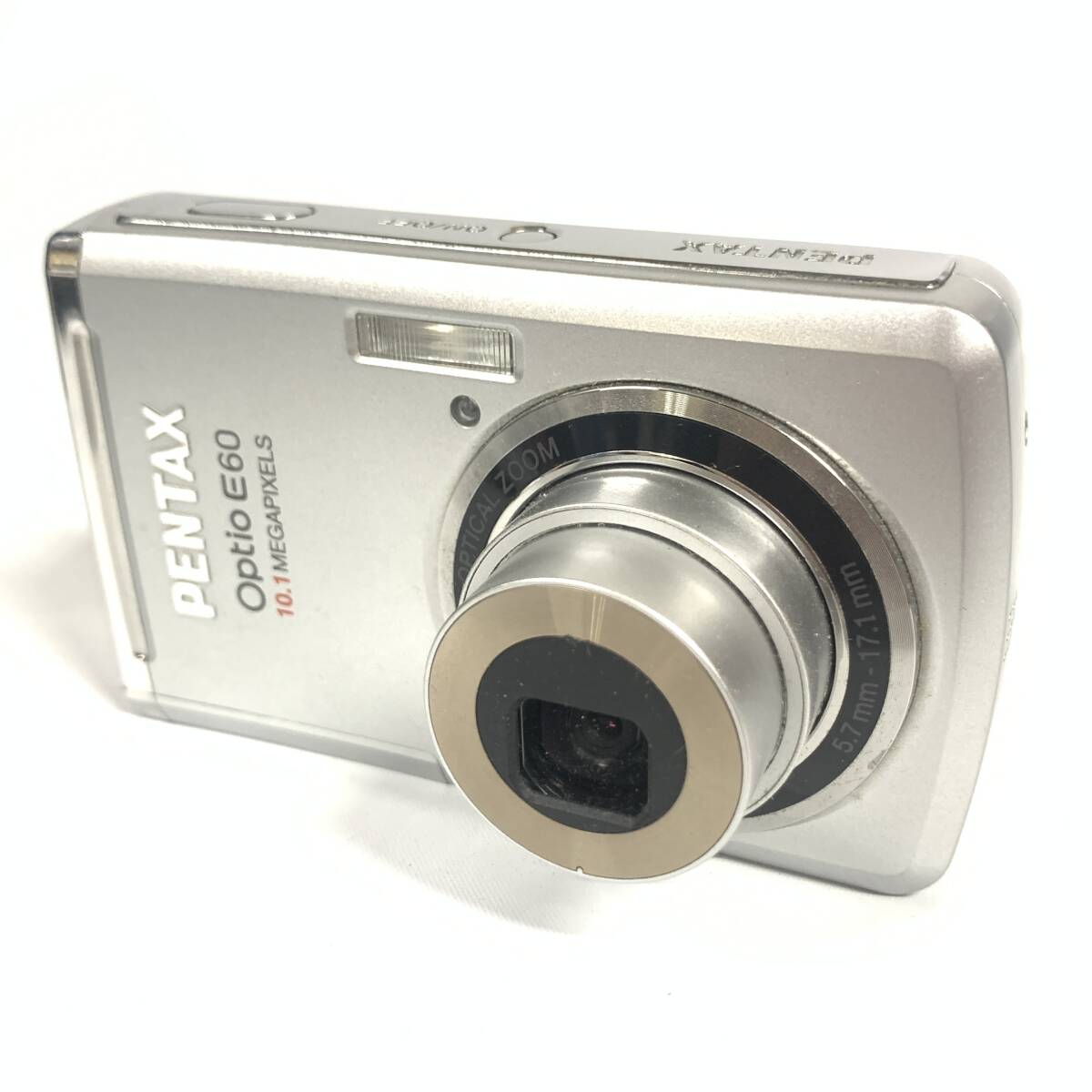 1円~ 6TA83870526 PENTAX ペンタックス Optio E60 コンパクトデジタルカメラ デジカメ 乾電池式 通電確認 撮影未確認 現状品拍卖