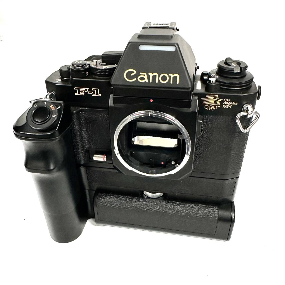 1円~ 6TA31700526 Canon キャノン F-1 一眼レフ フィルムカメラ ボディ ロサンゼルス オリンピック 記念モデル 通電動作未確認 現状品拍卖