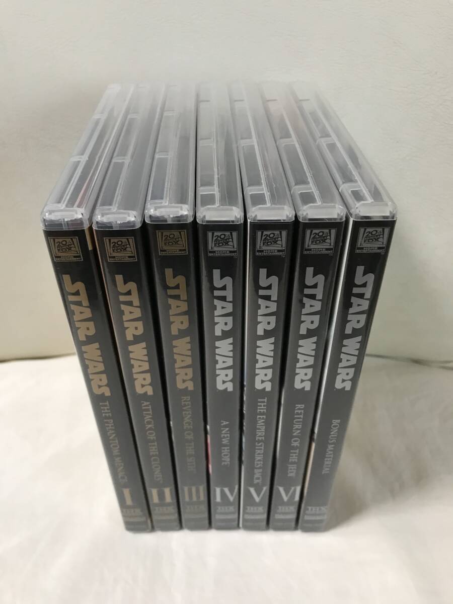 STAR WARS エピソード 1/2/3/4/5/6 DVD セット セル品 スターウォーズ Ⅰ Ⅱ Ⅲ Ⅳ Ⅴ Ⅵ ボーナスディスクつき ケースは全て新品に交換済拍卖