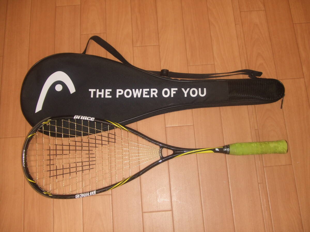 【中古】スカッシュのラケット Prince POWER LEBEL750拍卖