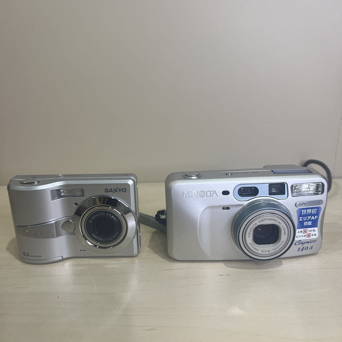 デジタルカメラ カメラ sanyo 2台セット拍卖
