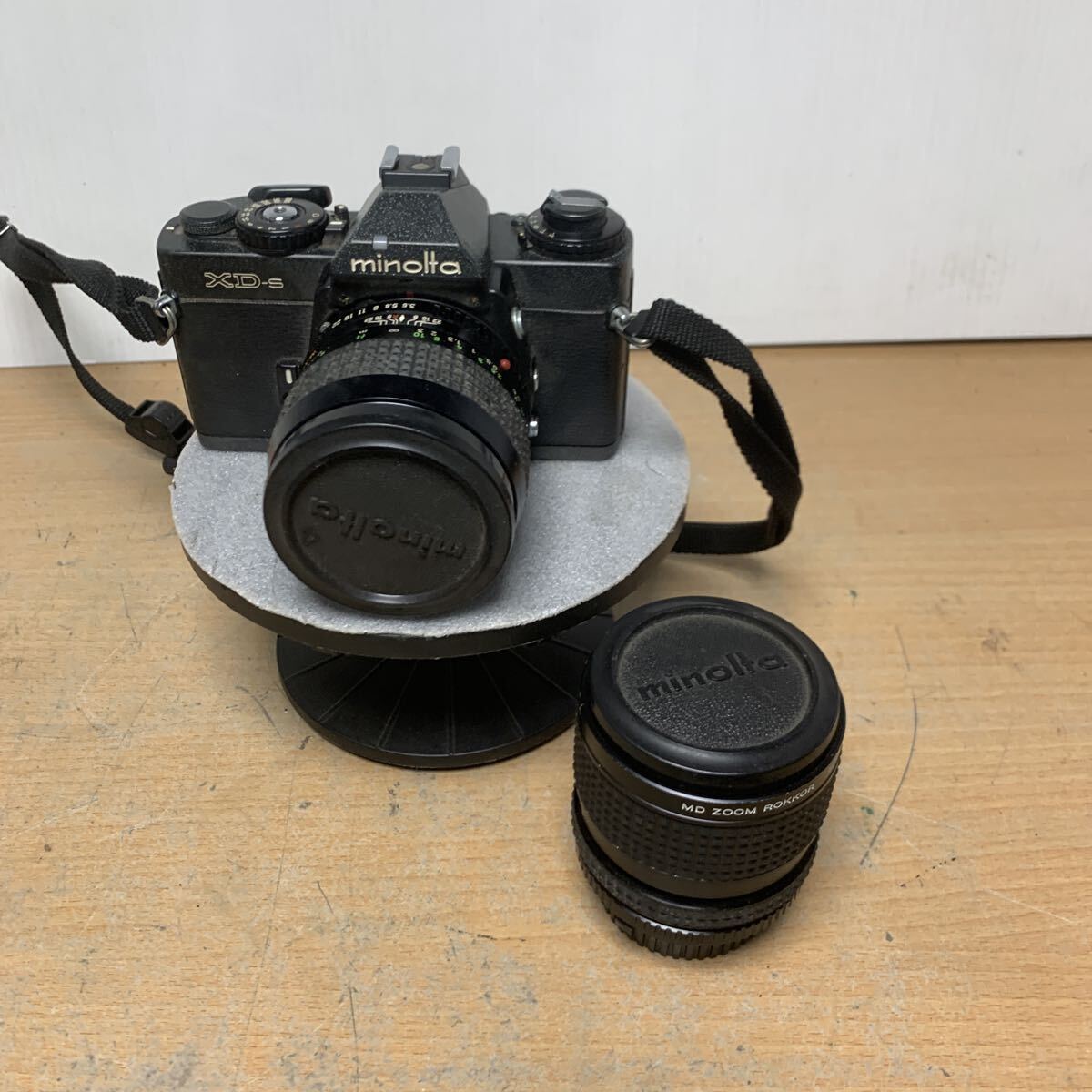 H0593K MINOLTA XD-S レンズセット フィルムカメラ 拍卖