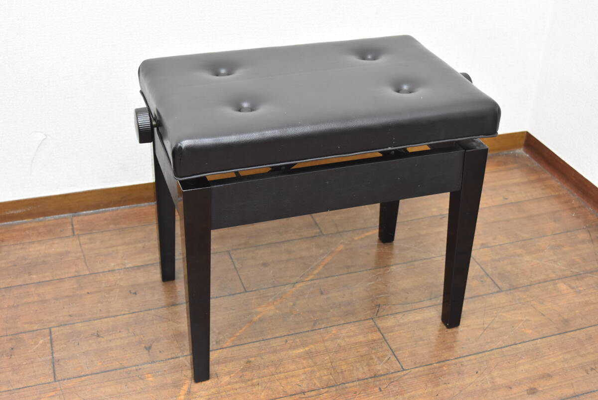 【引取可/福岡市博多区】 ピアノイス アップライトピアノ付属分 62×35×48 高さ調節 -A016拍卖