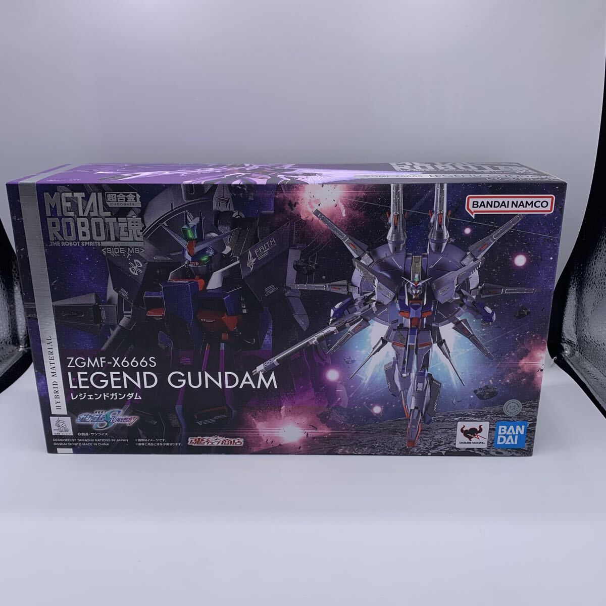 【未使用】バンダイ METAL ROBOT魂 レジェンドガンダム 機動戦士ガンダムSEED MS DESTINY SIDE 拍卖